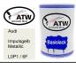 Preview: Audi, Impulsgelb Metallic, L0P1 / 6F: 500ml Lackdose, von ATW Autoteile West.